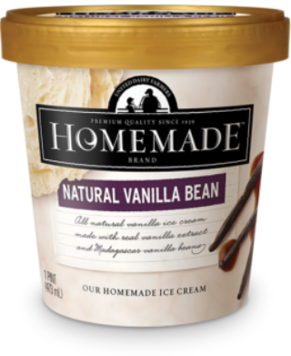 Natural Vanilla Bean Pint